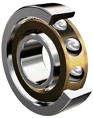 Angular contact ball bearing