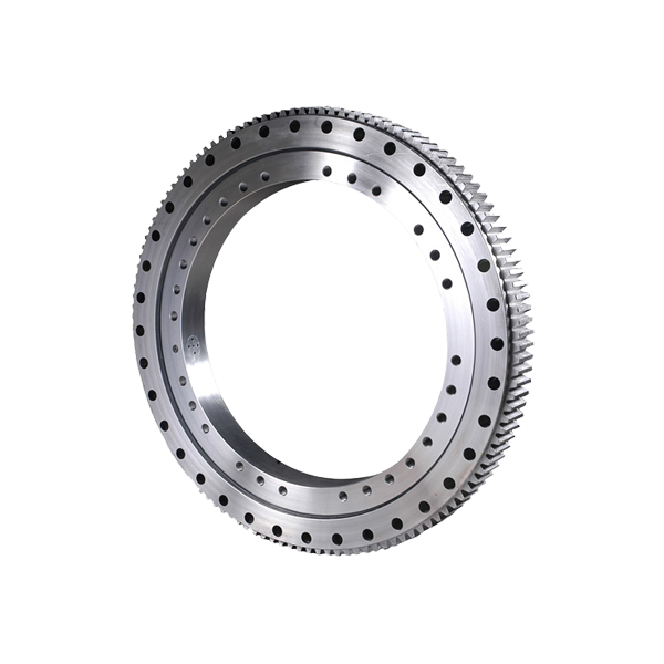 Four-point contact spherical turntable bearing